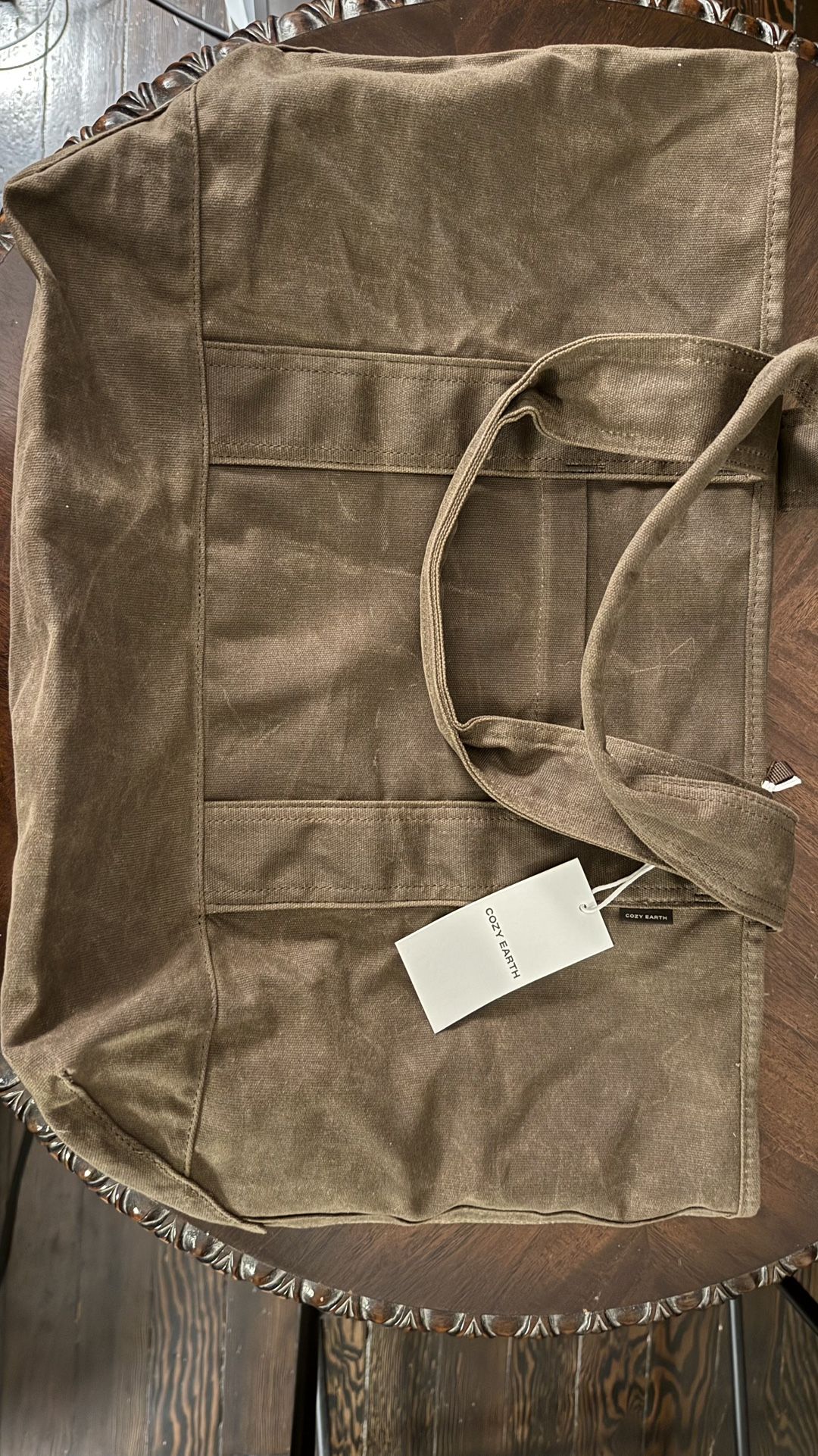 Waxed Canvas Tote - Thumbnail 2