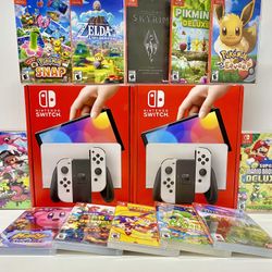 Nintendo Switch Oled One Console And One Game Of Your Choice 