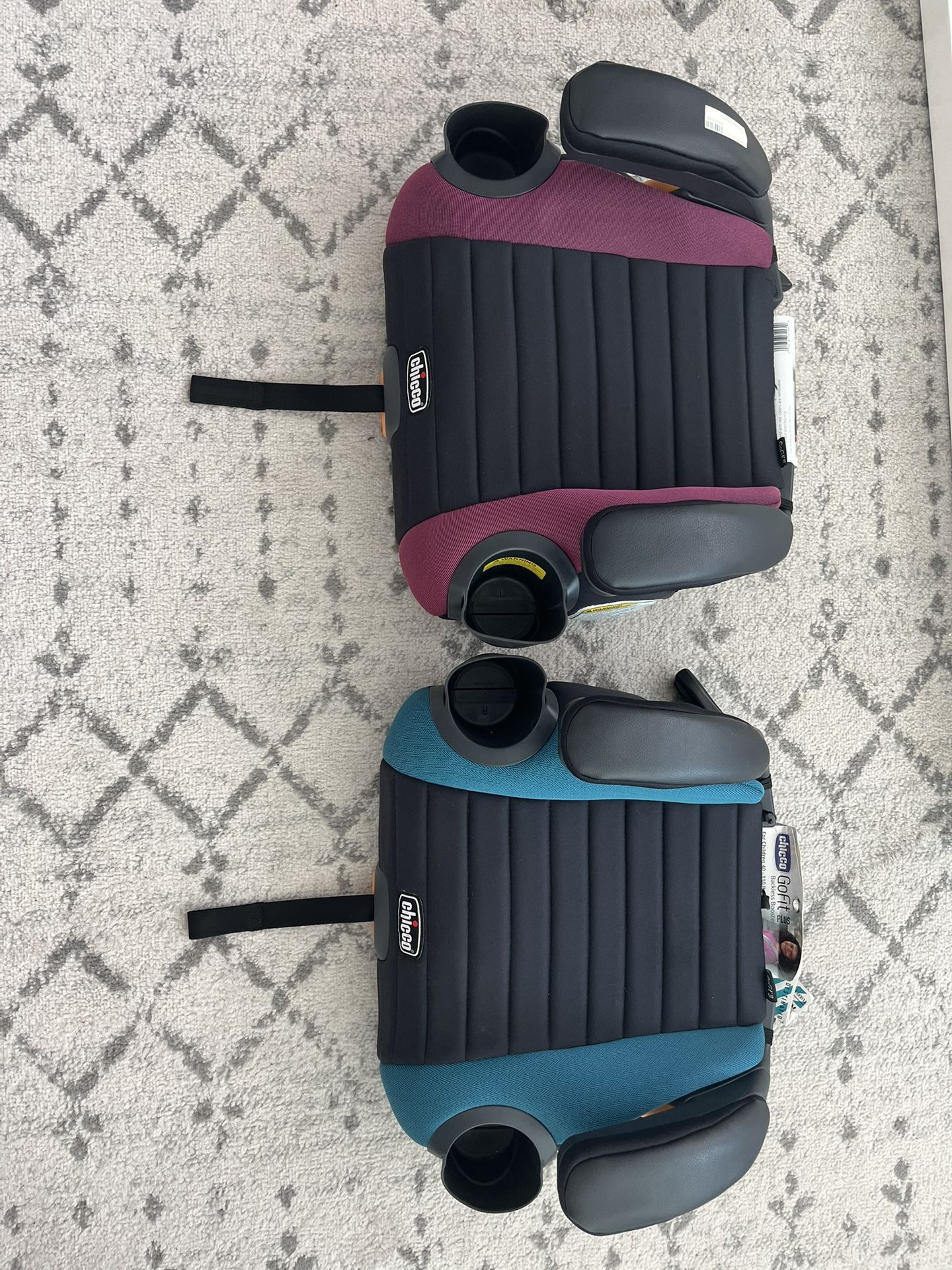 Two Brand New Chicco Car Booster Seats 