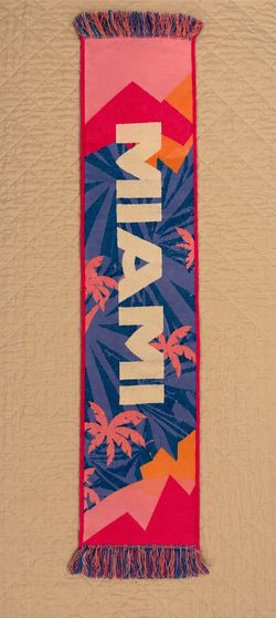 FIFA World Cup 2026 Miami Fan Fest Woven Scarf – New