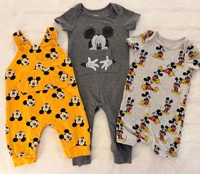 18M Disney Baby Clothes Bundle