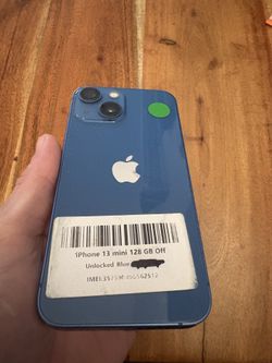 iPhone 13 mini unlocked 128