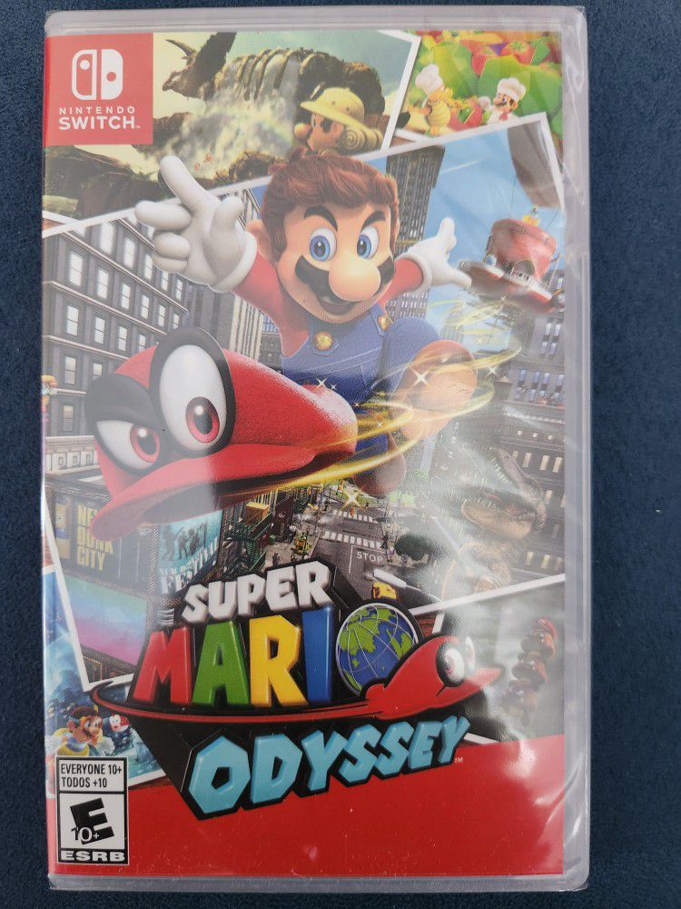 Super Mario Odyssey Game For Nintendo Switch (Brand New)