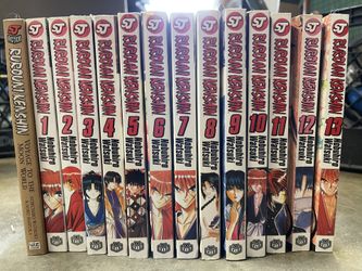 Rurouni Kenshin Volumes 1-13 + Novel