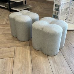Pair Of Ottomans