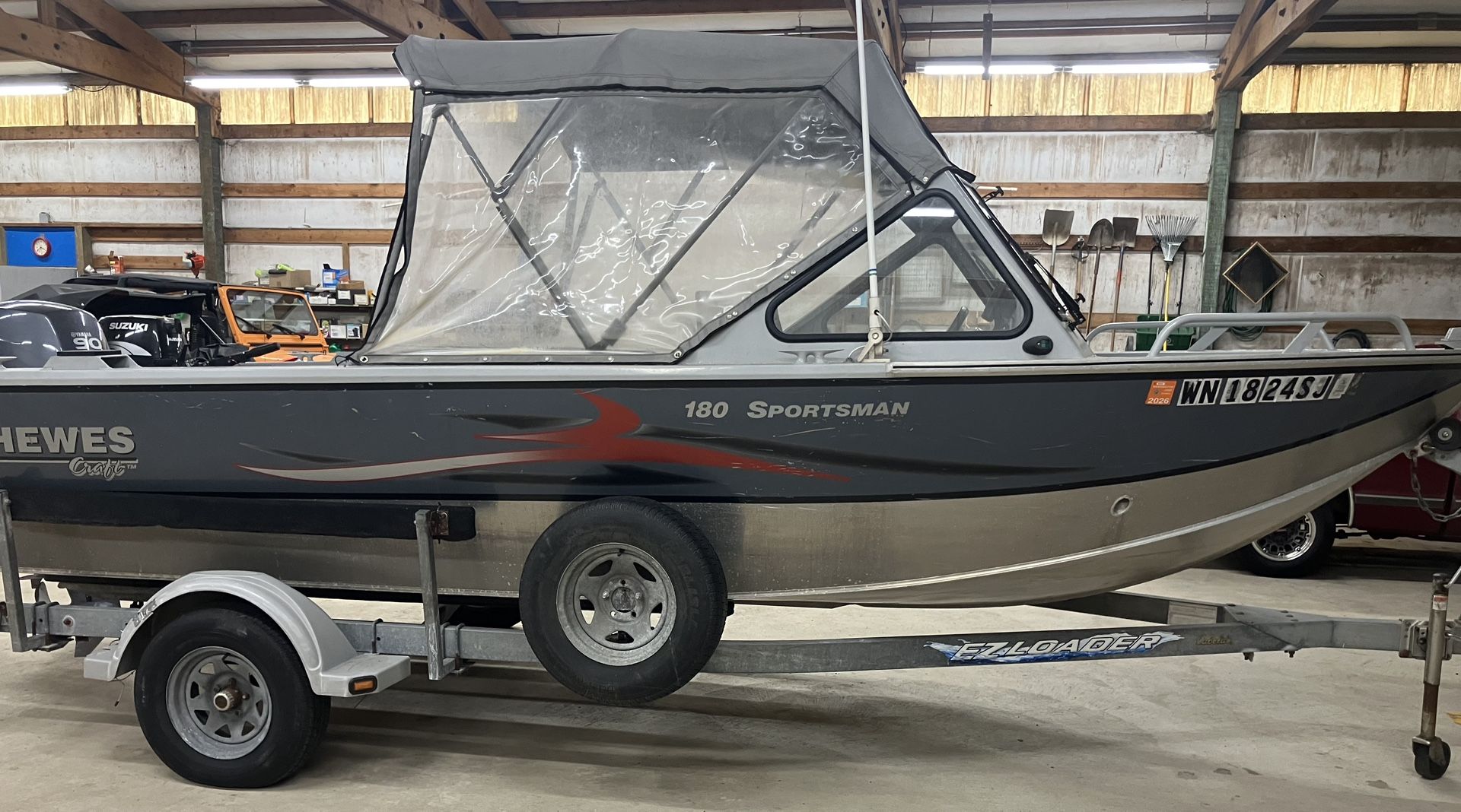 2010 Hewescraft Sportsman 180