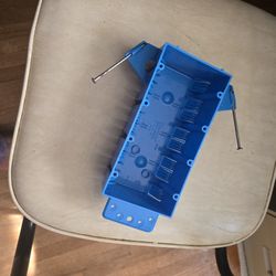 4-Gang 60 cu. in. Electrical PVC New Work Electrical Switch and Outlet Box (B455AR-UPC)