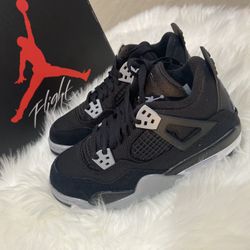 Air Jordan 4 Retro SE "Black Canvas"