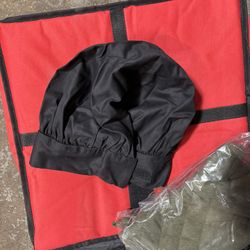 Cooking hats and gloves handbags