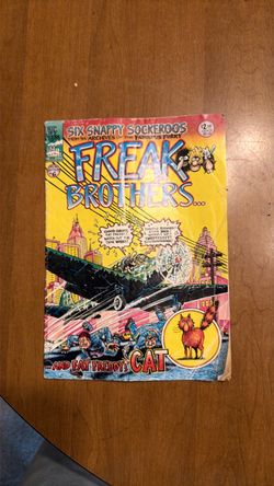 Freak Brothers six snappy cockatoos