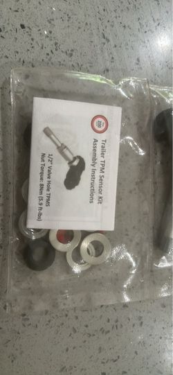 Trailer TPMS Sensor Kit 1/2" Valve Hole