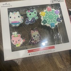 NEW Gabby’s Dollhouse Ornament Set