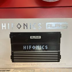 HIFONICS AMPLIFIER 