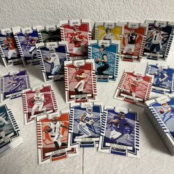 100 Absolute Football Cards Complete Set