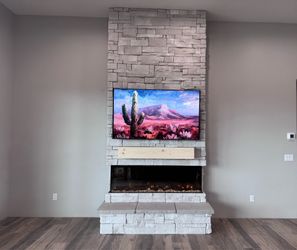 Fireplace build in