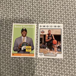2008 TOPPS NBA RUSSELL WESTBROOK ROOKIE CARDS