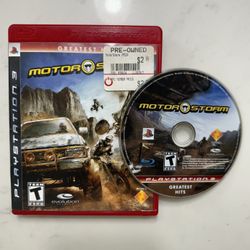 Motor Storm PlayStation 3 PS3 Video GAME