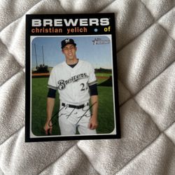 Selling Christian Yelich Card