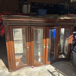 Beautiful Glass Curio Cabinet