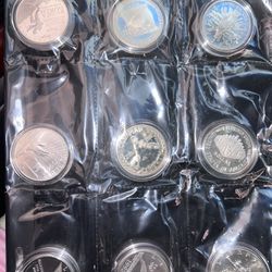 9 Rare Silver Dollar Coins