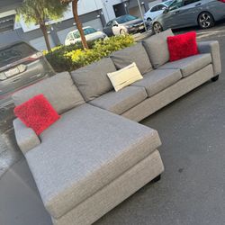 Grey Sectional Couch