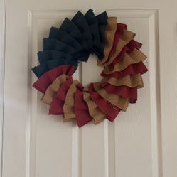 American Flag Wreath