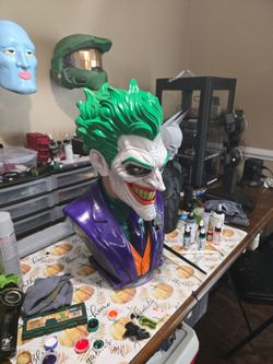 Custom joker bust