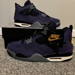 Air Jordan 4 Retro Lakers Imperial Purple Men’s Size 14 (SKU: FV5029-500)