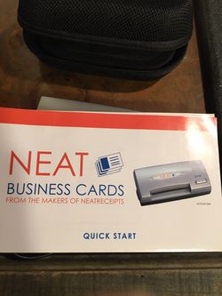 Business Card Scanner NEW IN BOX
