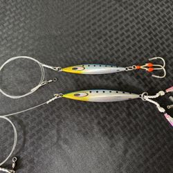Daiwa SK Tuna Fishing Jigs With Leaders