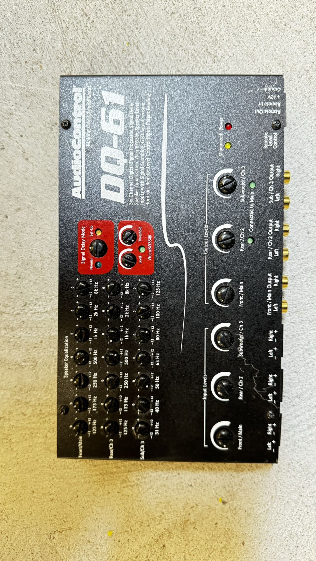AudioControl DQ616-Channel Factory Sound Processor with EQ and Signal Delay