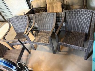 Patio table and chairs