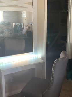 Vanity With Chair