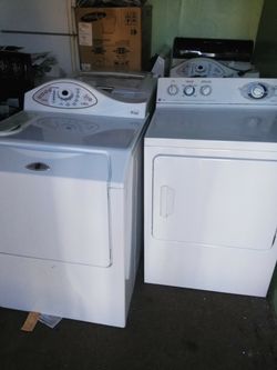 Lavadora y secadora