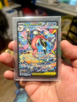 Greninja Ex SIR Fresh Pull Straight Into Sleeve