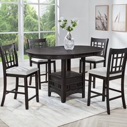 5 Pcs Dining Set 