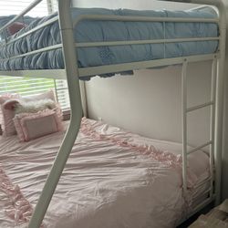 Twin Bunk Bed White