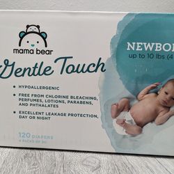 210 Amazon Mama Bear Hypoallergenic Newborn Diapers