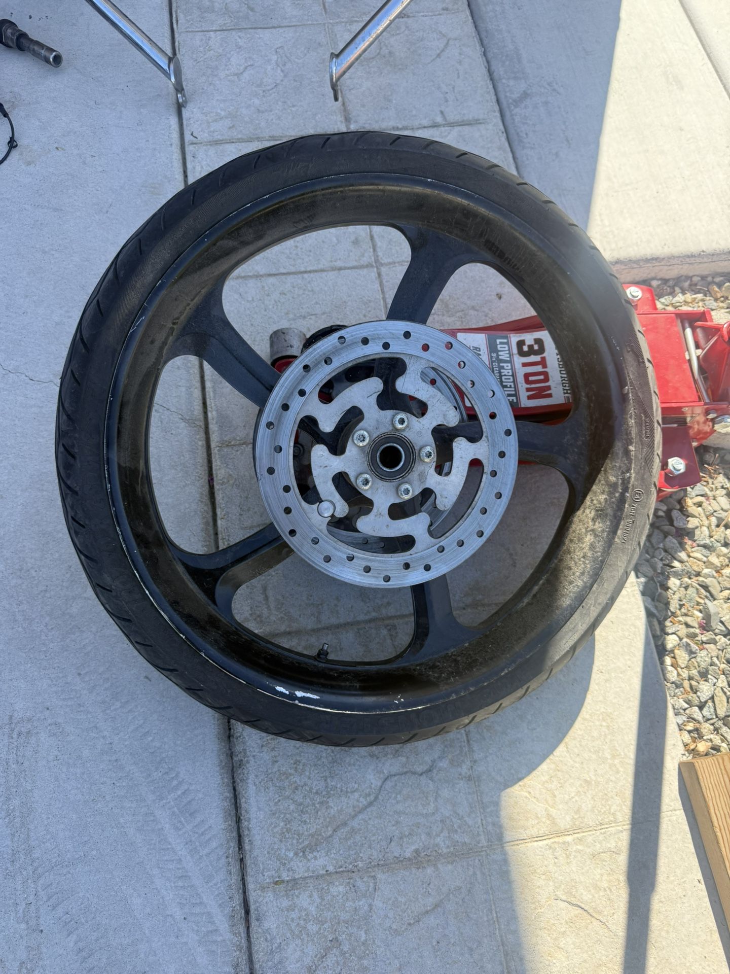 Harley 23” Wheel And Tire 