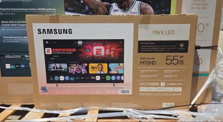 55 Inch Samsung Mini LED M70H 4K HDR Smart TV