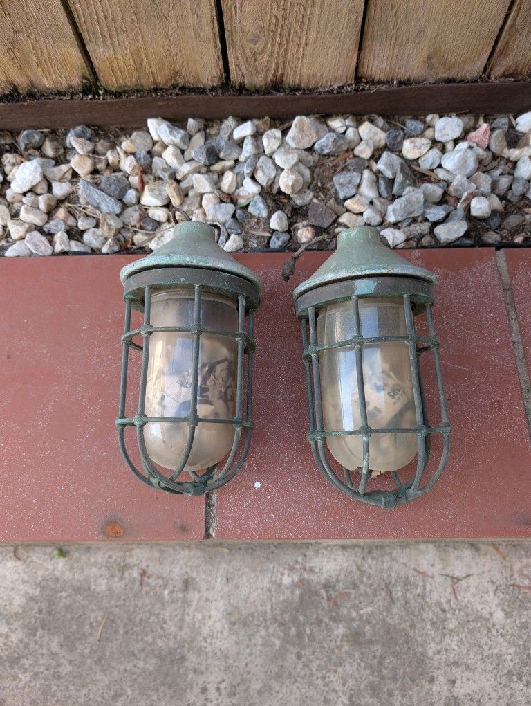 Old Boat Lamps For sale
