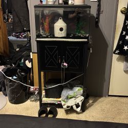 10 Gallon Fish Tank With Stand 