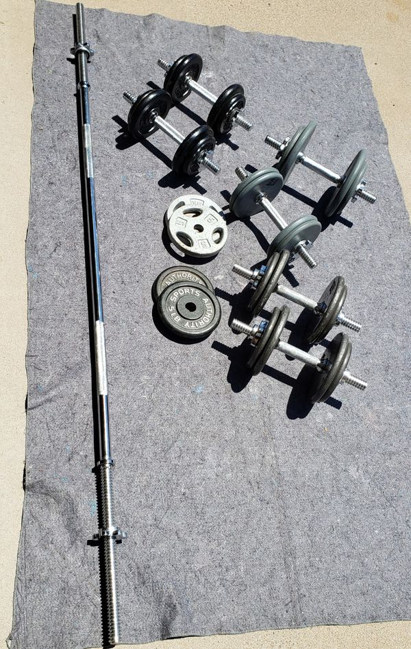Standard Weights, Dumbbells, Barbell for Sale in Mesa, AZ - OfferUp