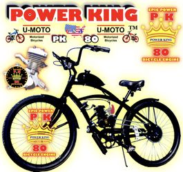 NEW FULLY MOTORIZED BIKES STARTING AT $399.99 100 mpg 30+ mph keep it under 20 mph Wear h