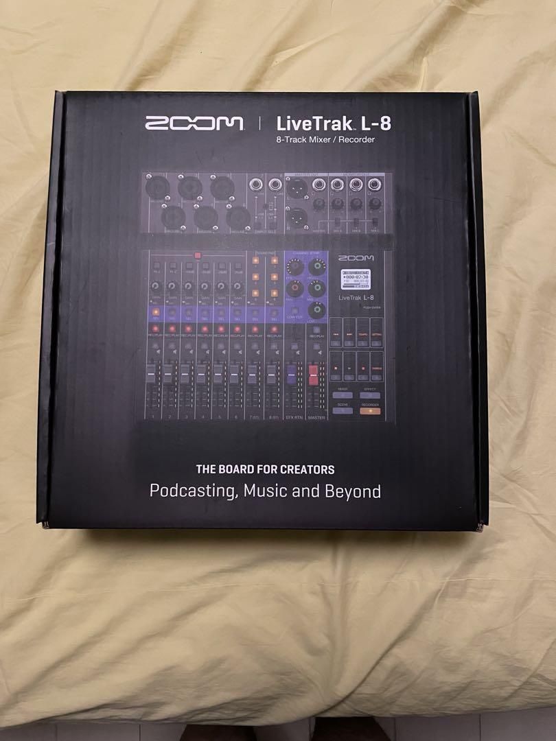 ZOOM LIVE TRAK L8 MULTITRACK RECORDER for Sale in San Diego, CA OfferUp