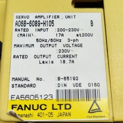 CNC Servo Amplifier Control Unit