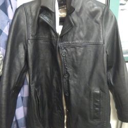 Jim & Marylou Black Leather Jacket 