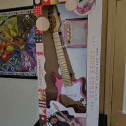 Brand New Stage Stars Electric Guitar & Amp Set (Slight Box Damage)