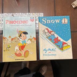 PINOCCHIO & SNOW BOOKS