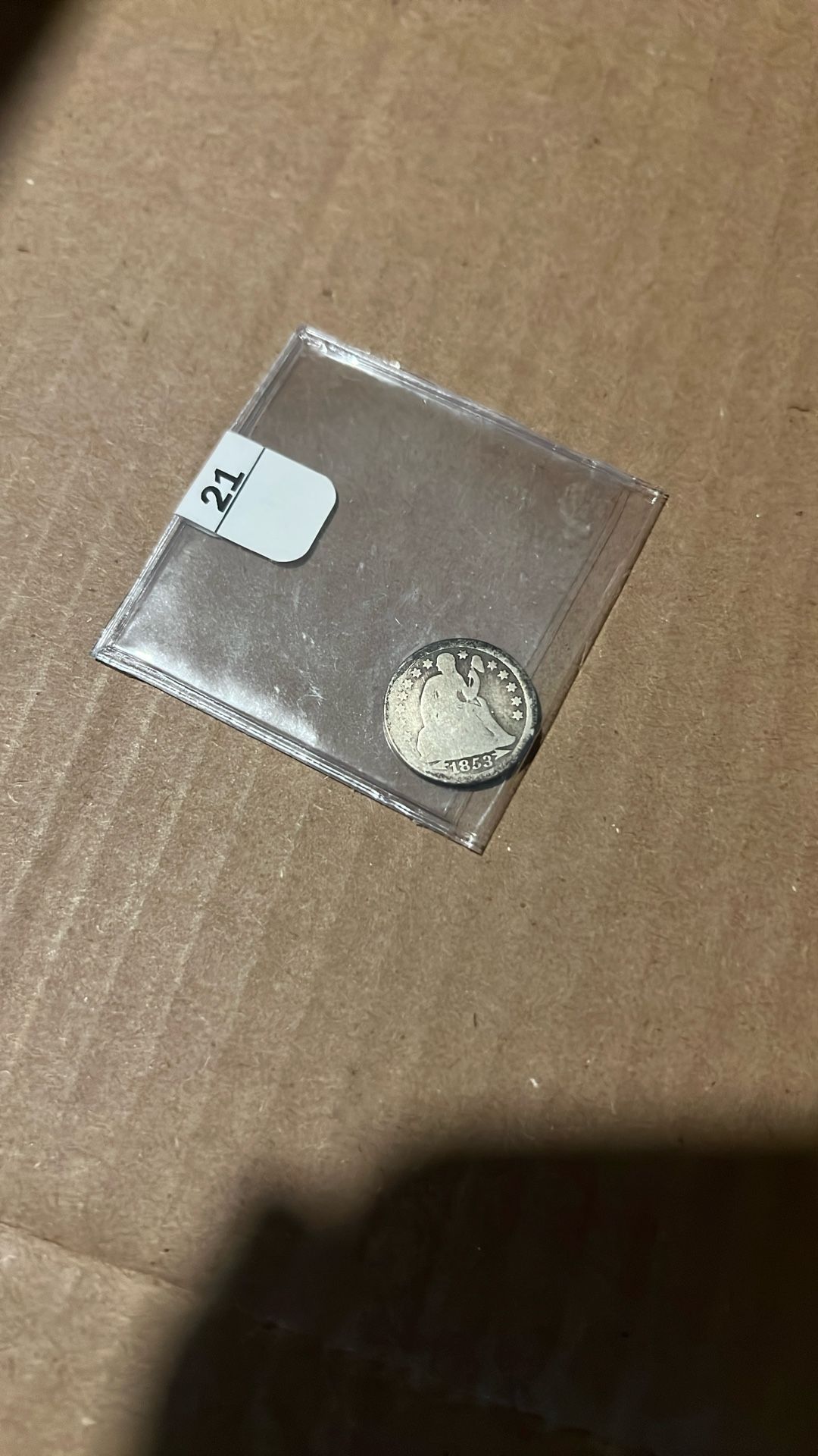 1853 Half Dime
